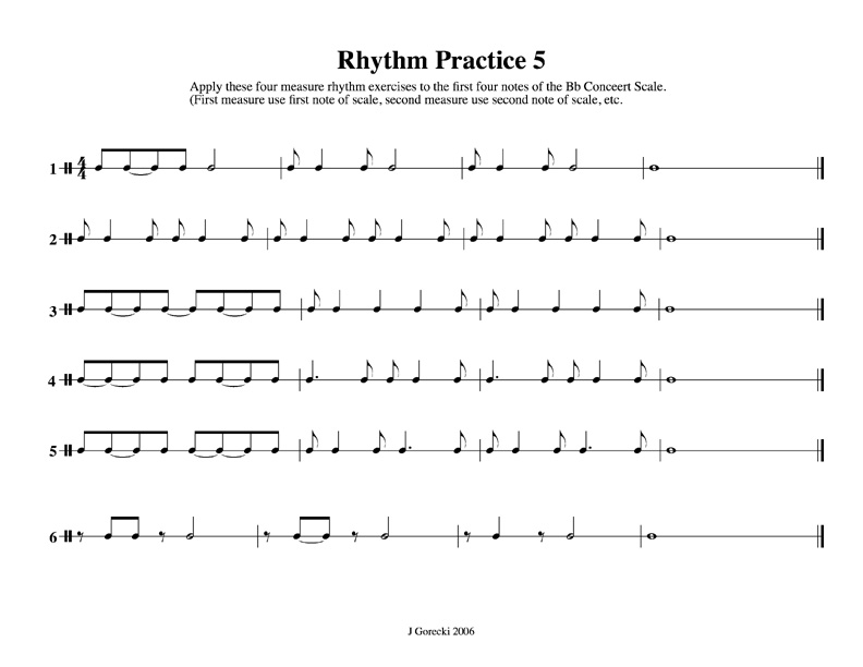 Rhythm Practice 5