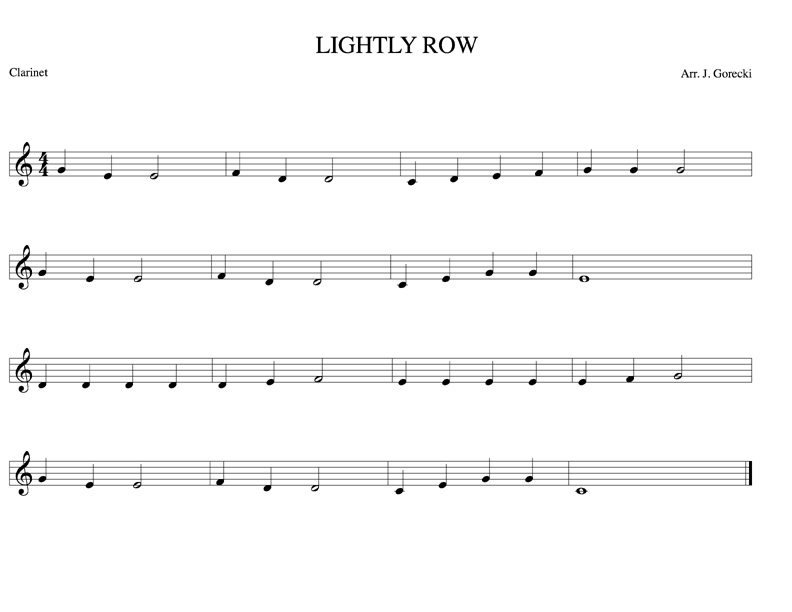 Lightly Row- CL